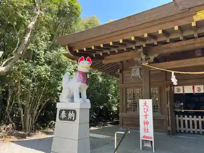 一葉稲荷神社の狛犬