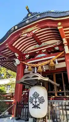 柏諏訪神社の本殿・本堂