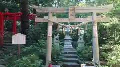 白笹稲荷神社の末社