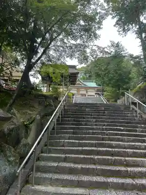 白山宮の庭園