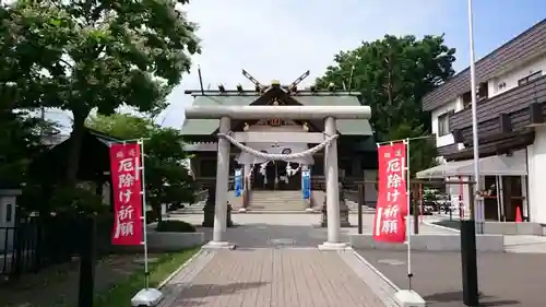 烈々布神社の鳥居