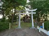 白山社(千代)の鳥居
