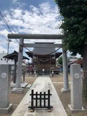 雪光稲荷神社の鳥居