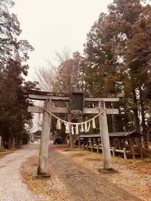 網戸神社の鳥居