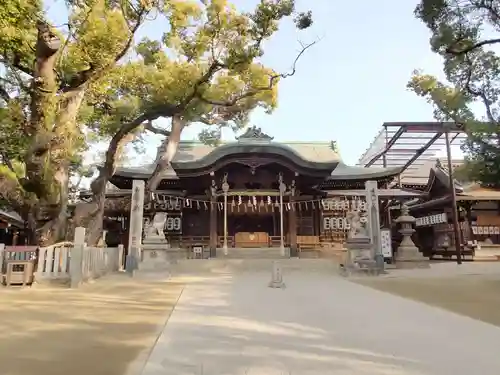 石切劔箭神社の本殿