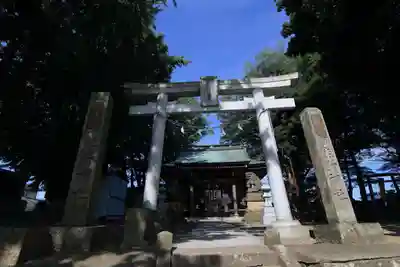 熊野福藏神社の鳥居