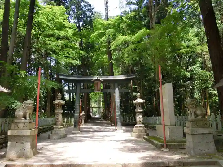 田村神社の鳥居