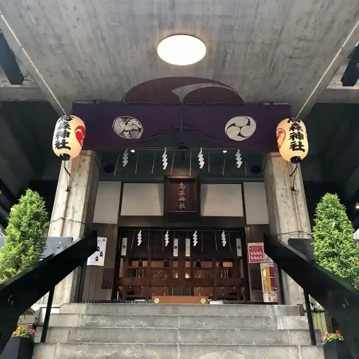 烏森神社の本殿・本堂