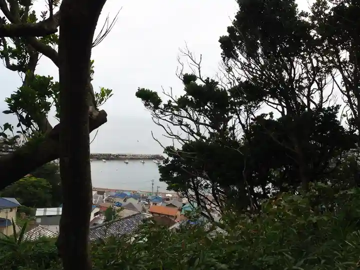 天照大神社の景色