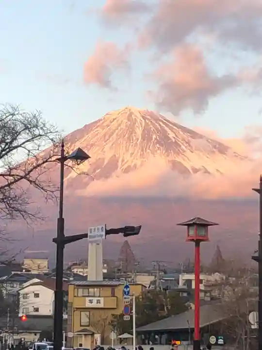 富士山本宮浅間大社の景色