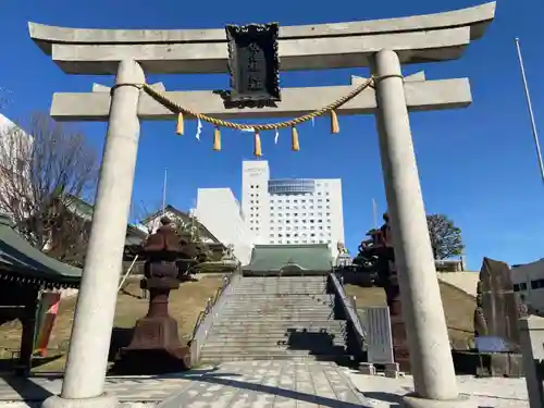 佐佳枝廼社の鳥居