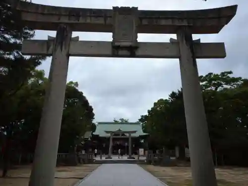 唐津神社の鳥居