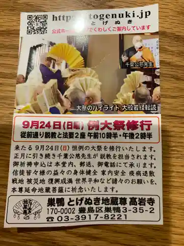 とげぬき地蔵尊 高岩寺(東京都)