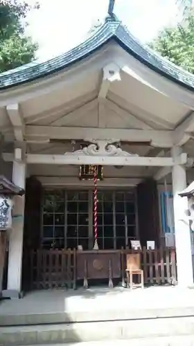 銀杏岡八幡神社の本殿