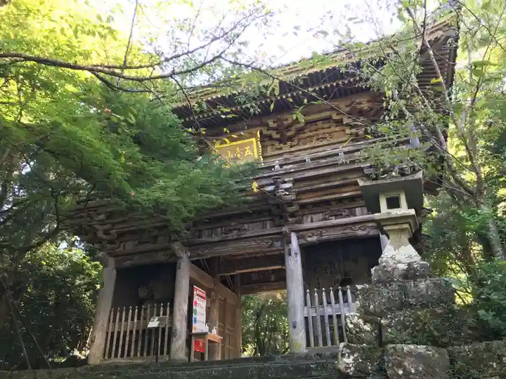 竹林寺の山門・神門