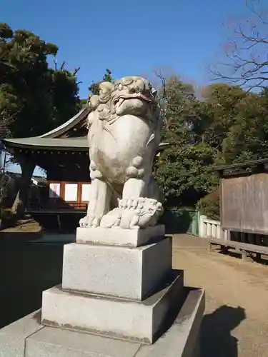 赤羽八幡神社の狛犬