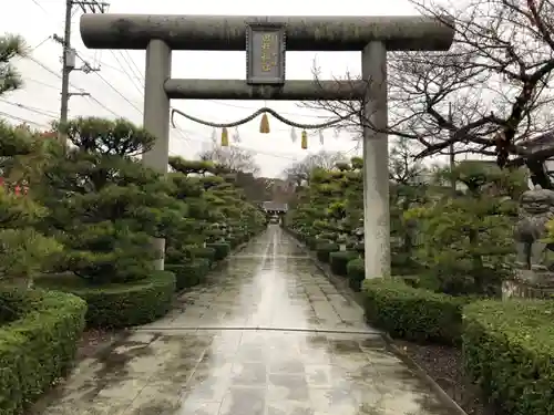 田村神社の鳥居