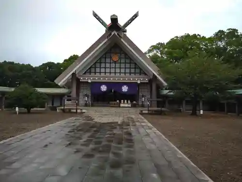 千葉縣護國神社の本殿・本堂