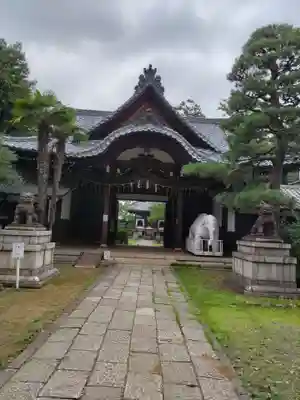 観音寺（世田谷山観音寺）の山門・神門