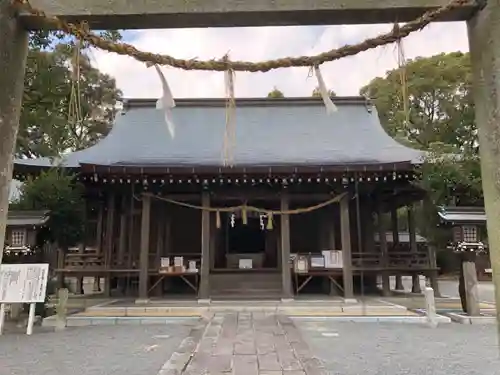 千栗八幡宮の本殿・本堂