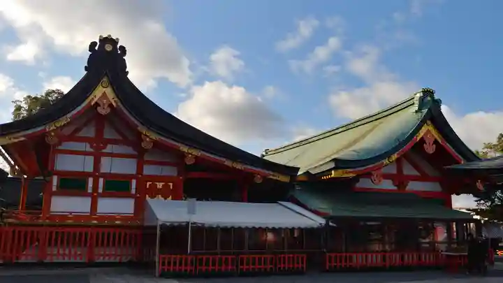 伏見稲荷大社の本殿・本堂