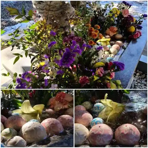 滑川神社 - 仕事と子どもの守り神の手水舎