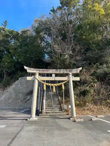 御鍬神社の鳥居