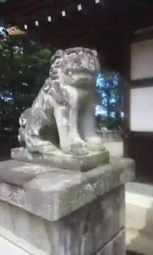 富士浅間神社の狛犬