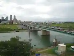 多摩川浅間神社の景色