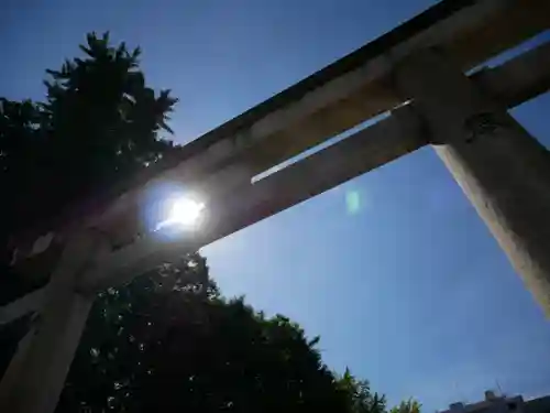 下谷神社の鳥居