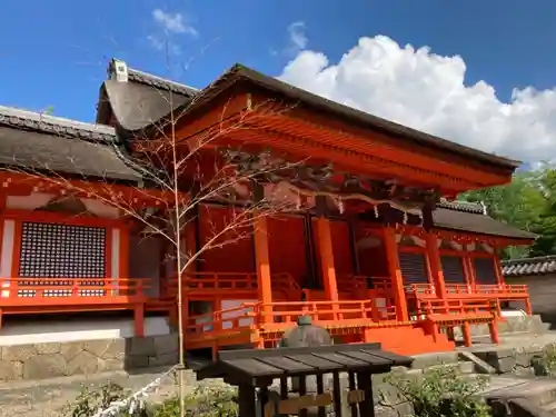 休ヶ岡八幡宮（薬師寺境内社）の本殿