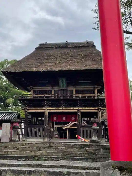 青井阿蘇神社の山門・神門