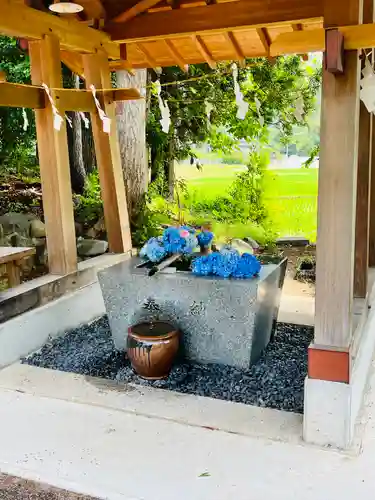 高司神社〜むすびの神の鎮まる社〜の手水