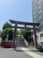 白金氷川神社の鳥居