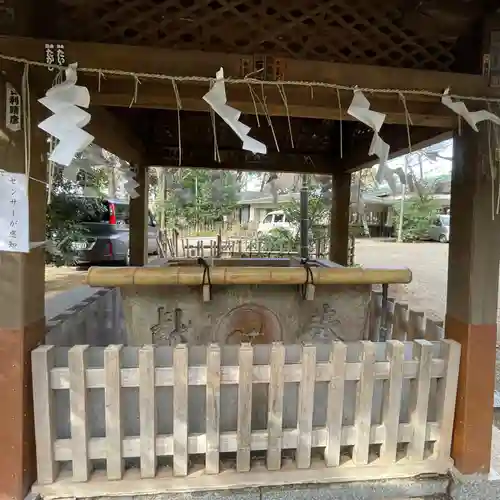 代々木八幡宮の手水舎