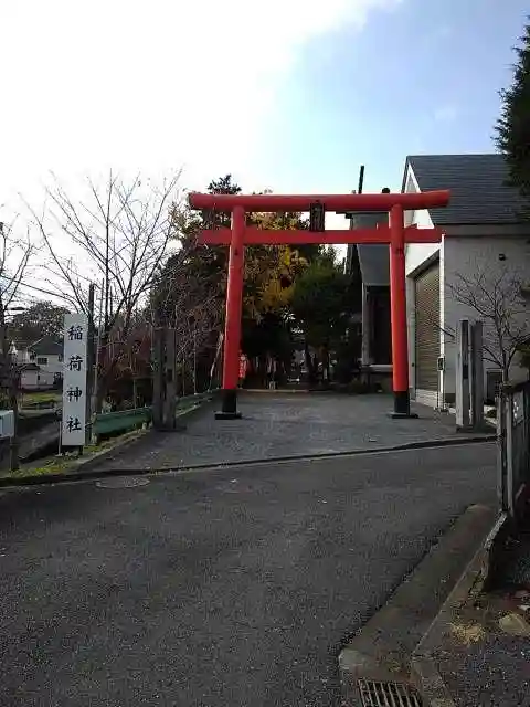 稲荷神社の鳥居