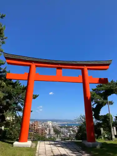 函館護國神社の鳥居