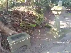 三渡神社の手水