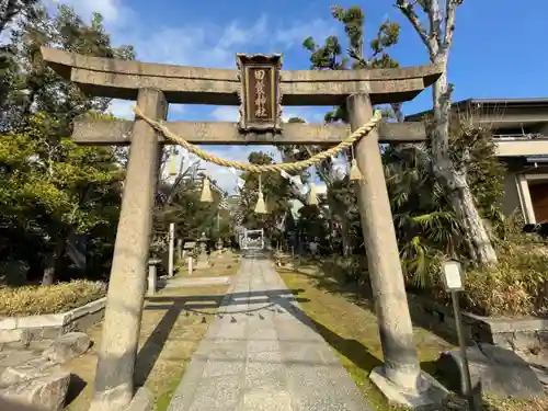 田蓑神社の鳥居