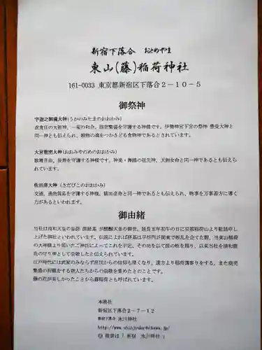 東山稲荷神社(東京都)