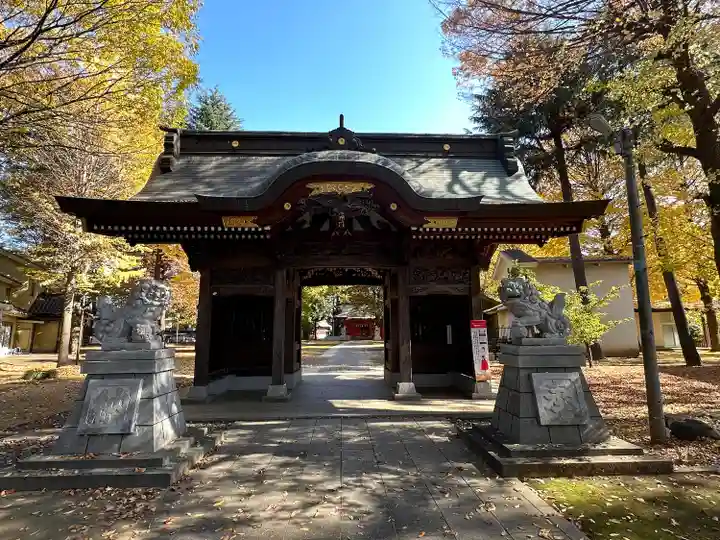小野神社の山門・神門