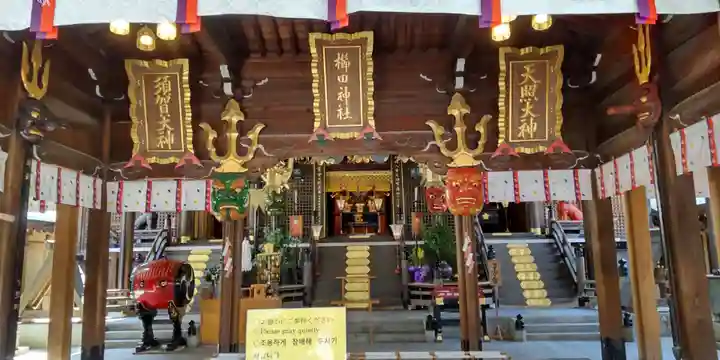 櫛田神社の本殿・本堂