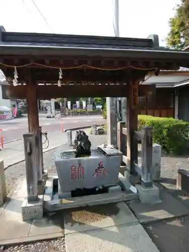 日枝神社の手水舎
