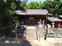 富好新田八幡社の本殿