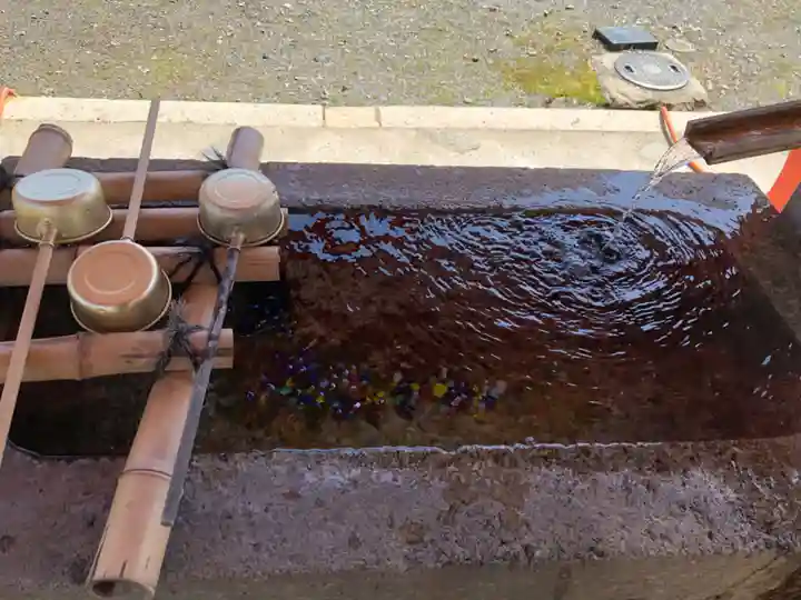 佐久奈度神社の手水舎
