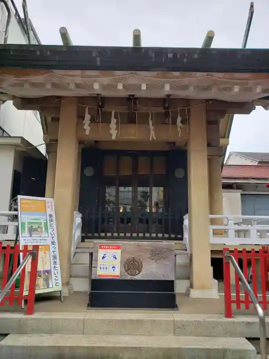 皆中稲荷神社の本殿・本堂