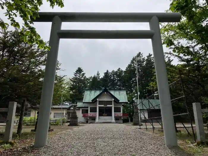 弟子屈神社の鳥居