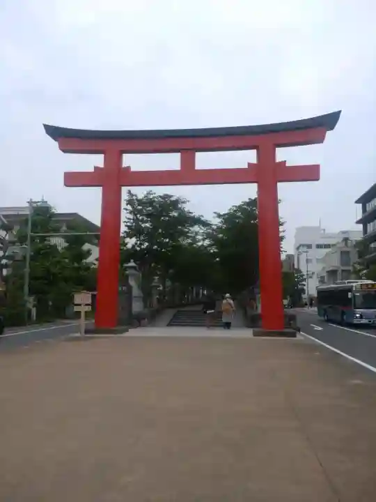鶴岡八幡宮の鳥居