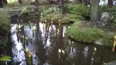 近津神社の庭園