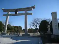 鶴谷八幡宮の鳥居